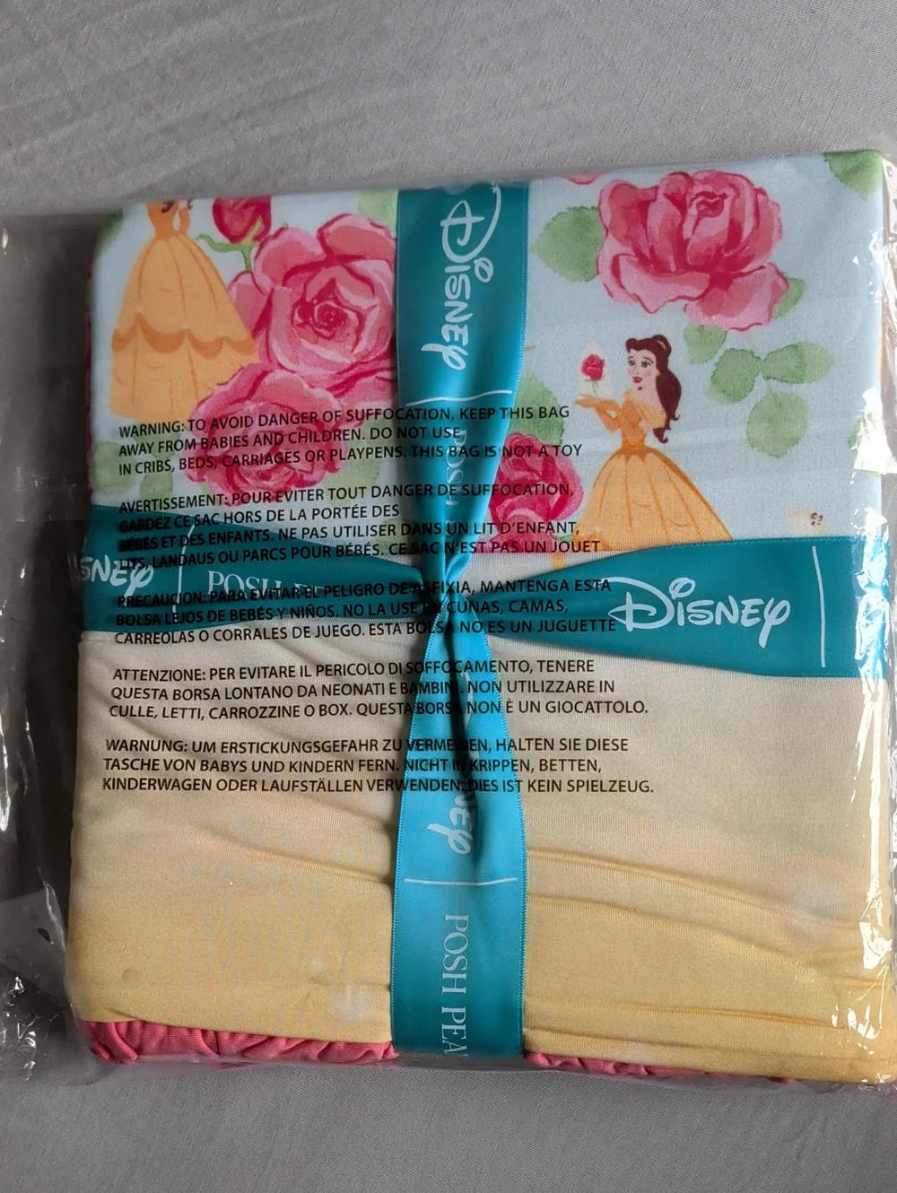 NIB Disney Posh Peanut Belle Luxette Blanket 🌹